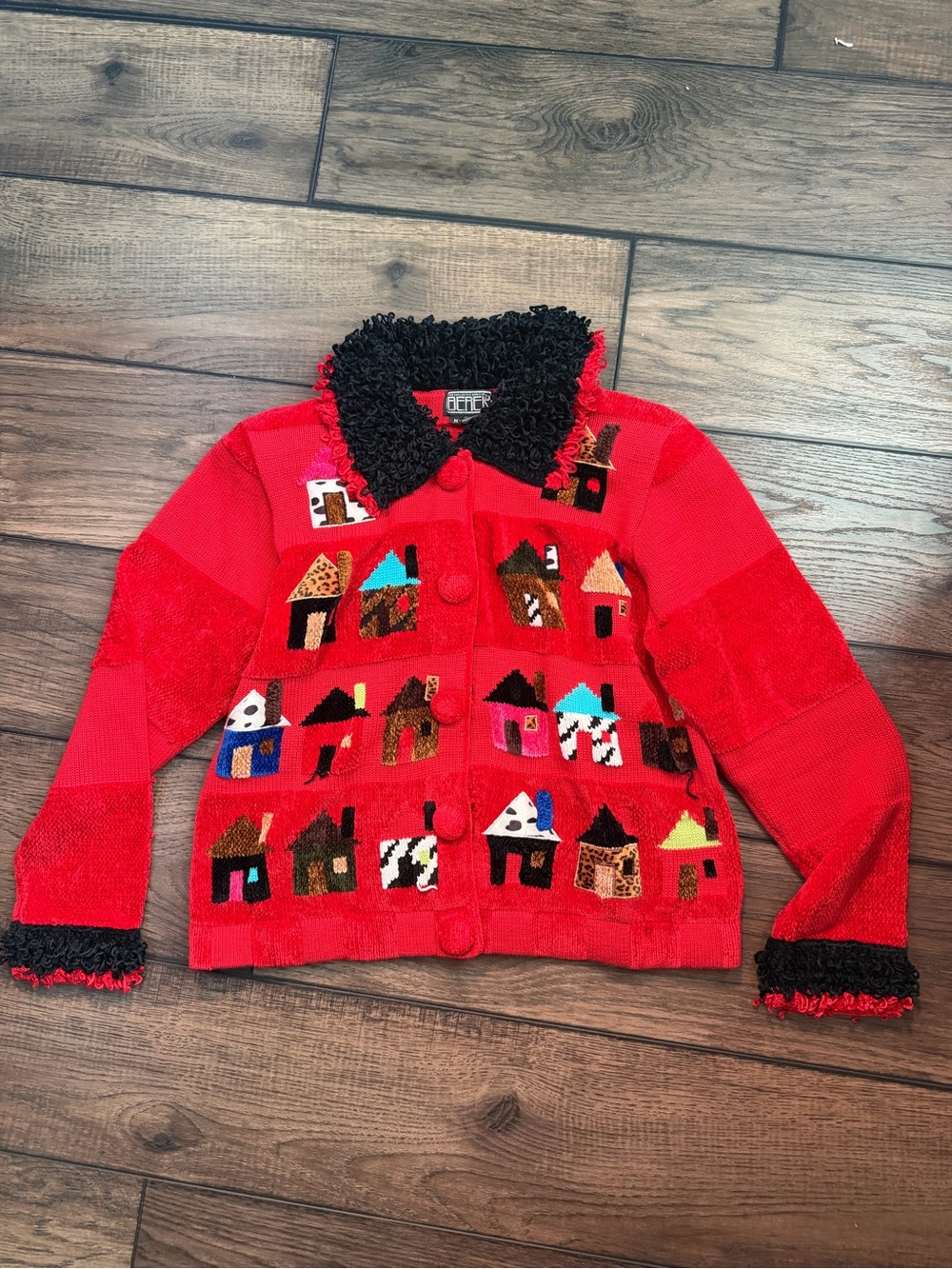 BEREK: House Embroidery sweater
